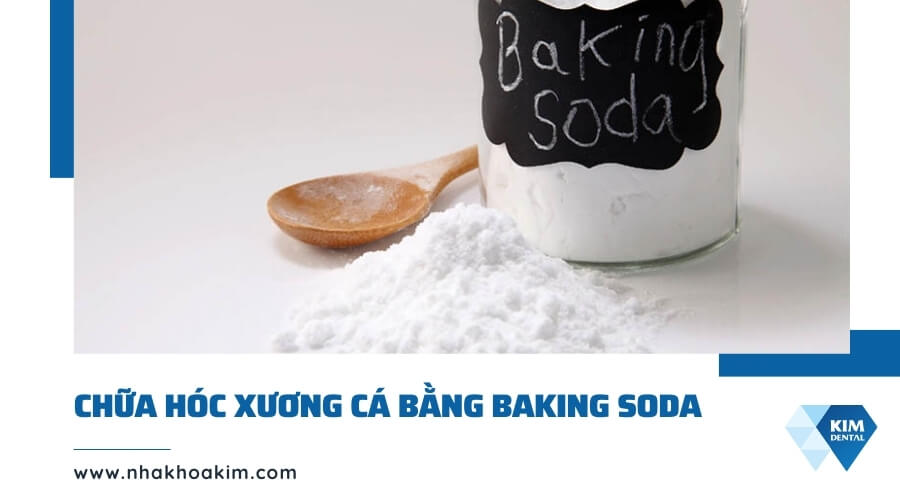 Mẹo chữa hóc xương cá bằng Baking Soda