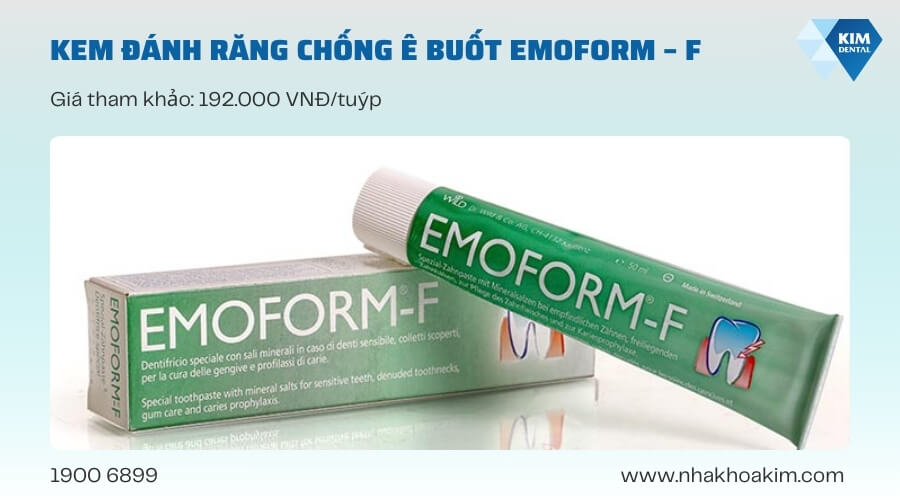 Kem đánh răng Emoform - F