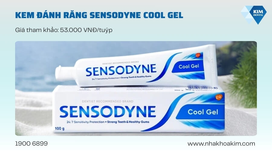 Kem đánh răng Sensodyne Cool Gel