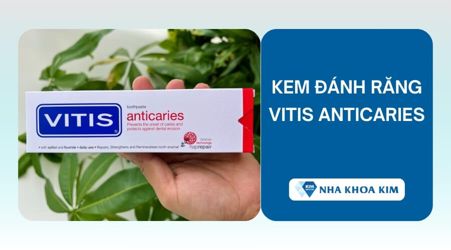 kem đánh răng VITIS Anticaries