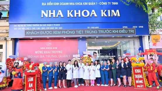 Khai trương Nha Khoa Kim 150 Hai Bà Trưng, Quận 1