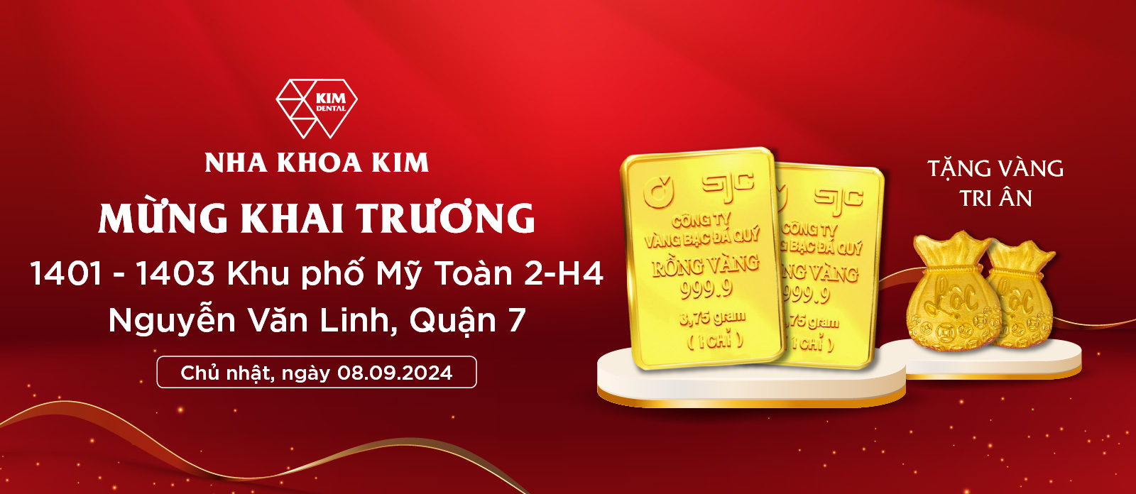 Mừng Khai Trương Nha Khoa Kim Nguyễn Văn Linh, Quận 7, Hồ Chí Minh