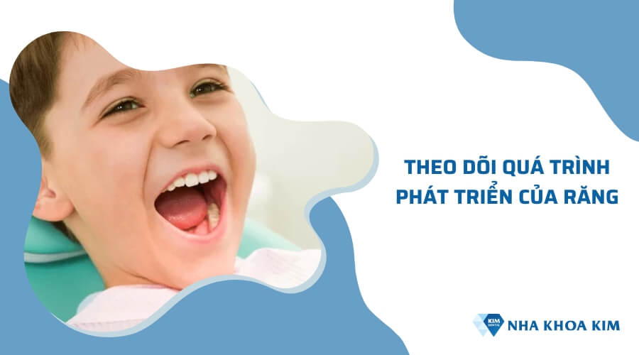 Theo dõi quá trình răng phát triển