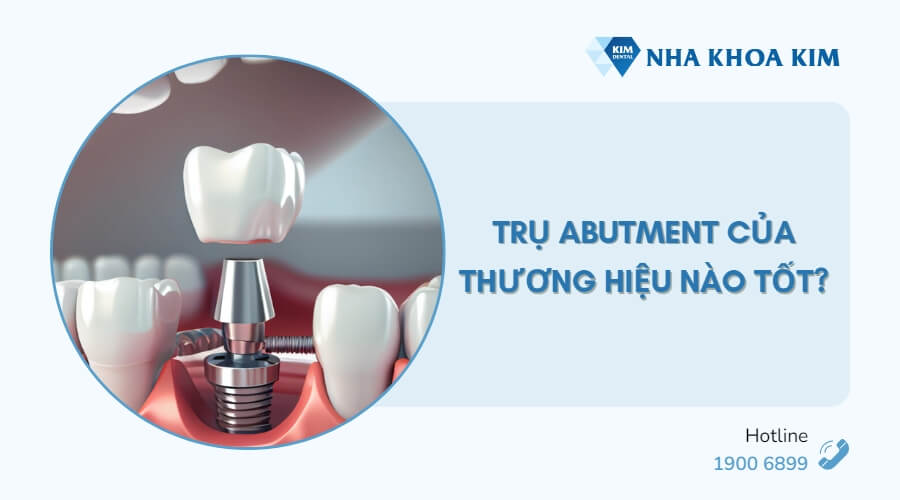 Trụ implant Abutment của thương hiệu nào tốt?