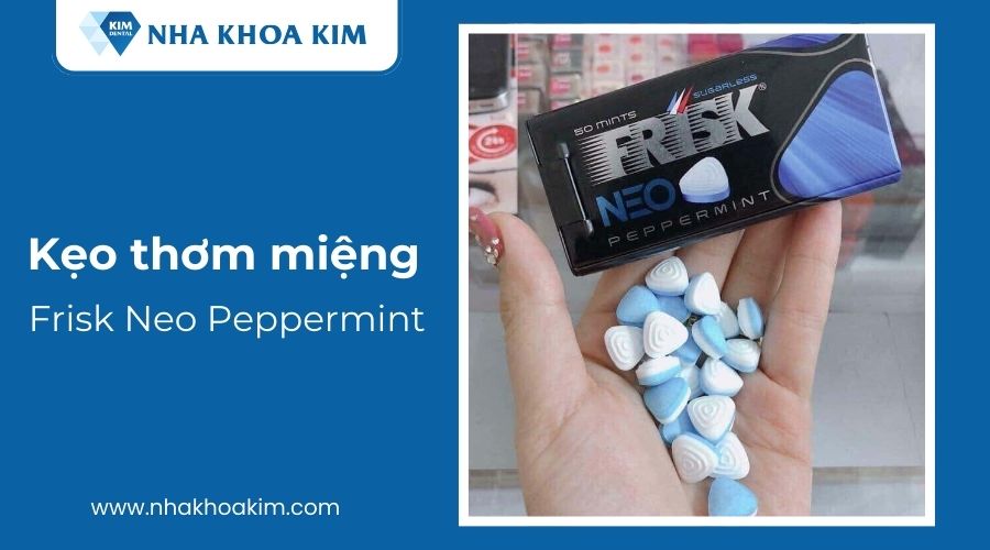 Kẹo ngậm bạc hà Frisk Neo Peppermint