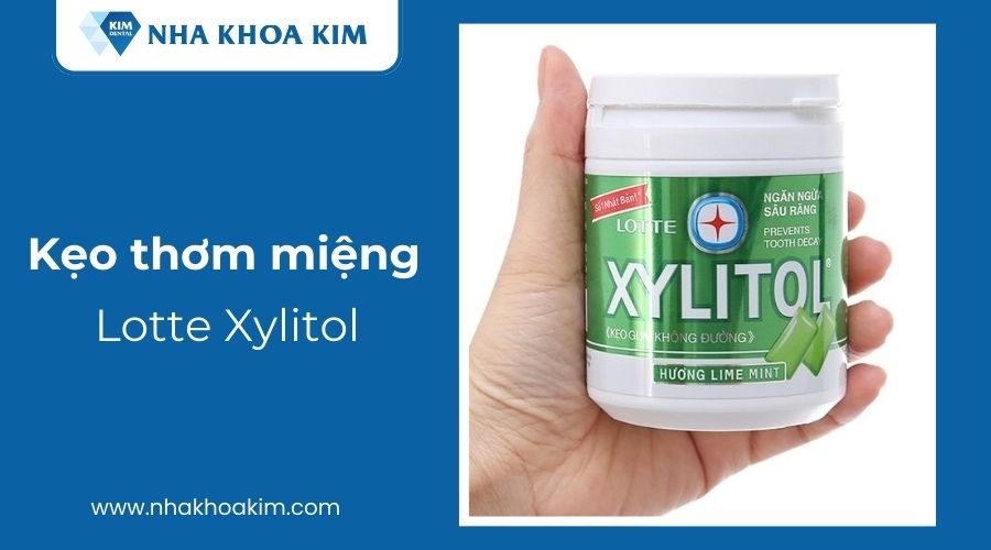 Kẹo ngậm thơm miệng Lotte Xylitol