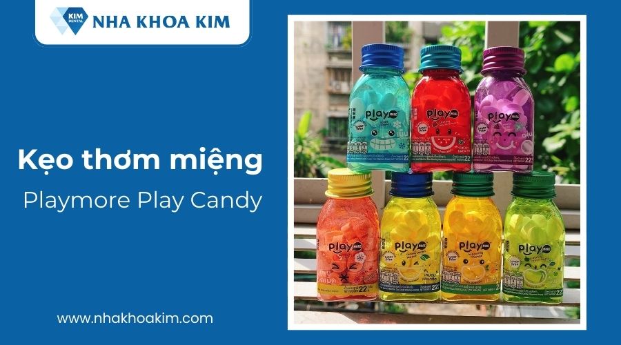 Kẹo ngậm thơm miệng Playmore Play Candy