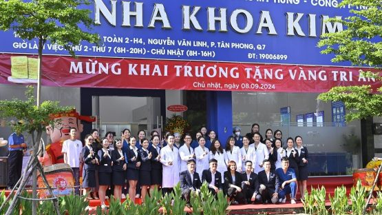 Khai trương Nha Khoa Kim 1401 – 1403 Khu phố Mỹ Toàn 2 – H4, Nguyễn Văn Linh, Quận 7