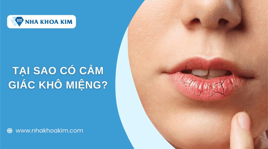 Tại sao có cảm giác khô miệng?