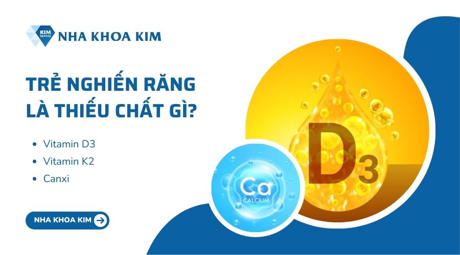 Trẻ nghiến răng là thiếu chất gì?