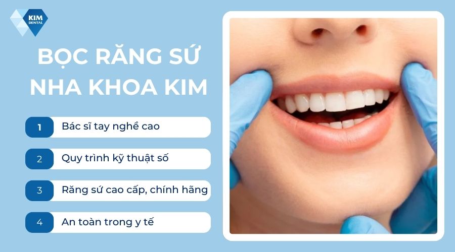 Địa chỉ bọc răng sứ an toàn, uy tín