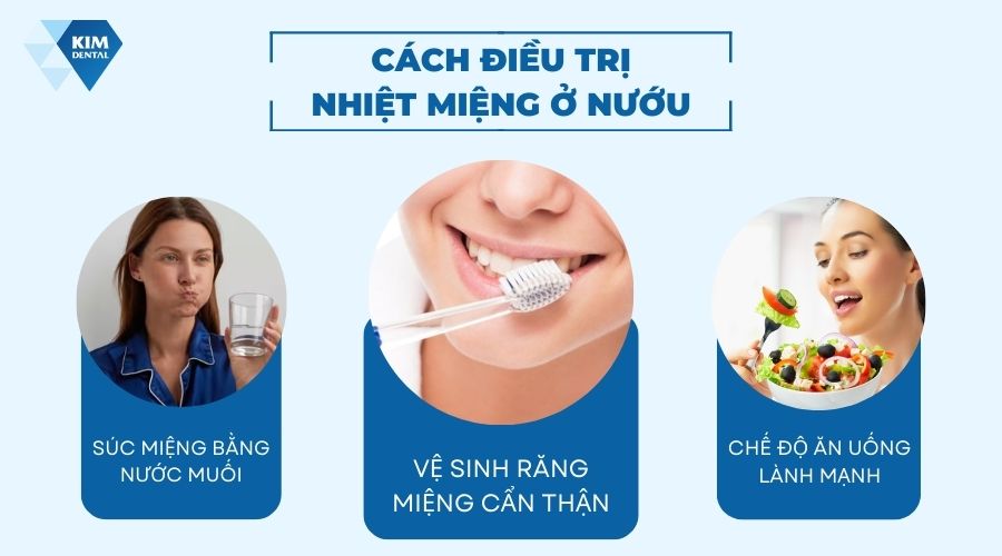 Cách trị nhiệt miệng ở nướu