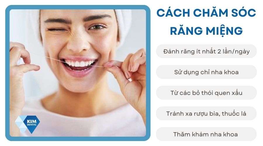 Chăm sóc răng miệng để có nụ cười đẹp