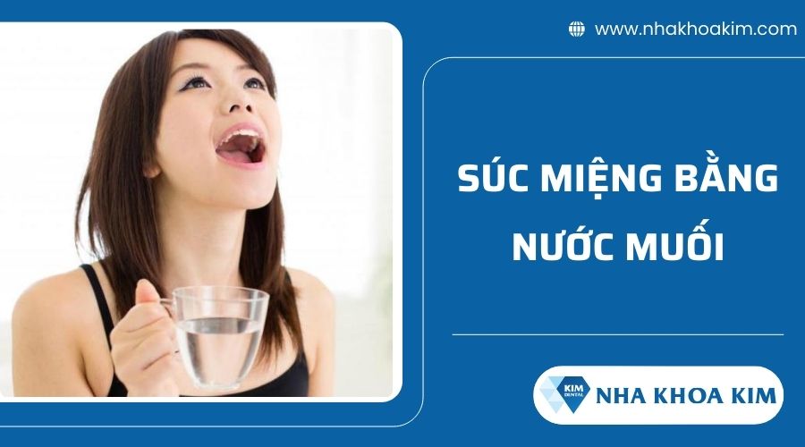 Cách chữa viêm lợi bằng nước muối
