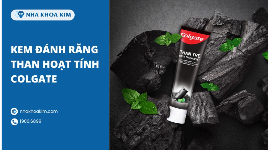 Kem đánh răng than tre Colgate