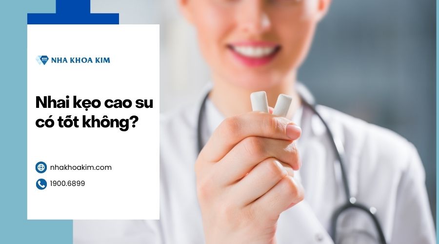 Nhai kẹo cao su có tốt không?