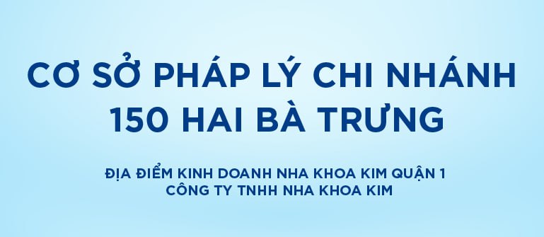 [Top Banner Mobile] Bảo vệ: Cơ sở pháp lý địa điểm kinh doanh Nha Khoa Kim Quận 1 – Công ty TNHH Nha Khoa Kim