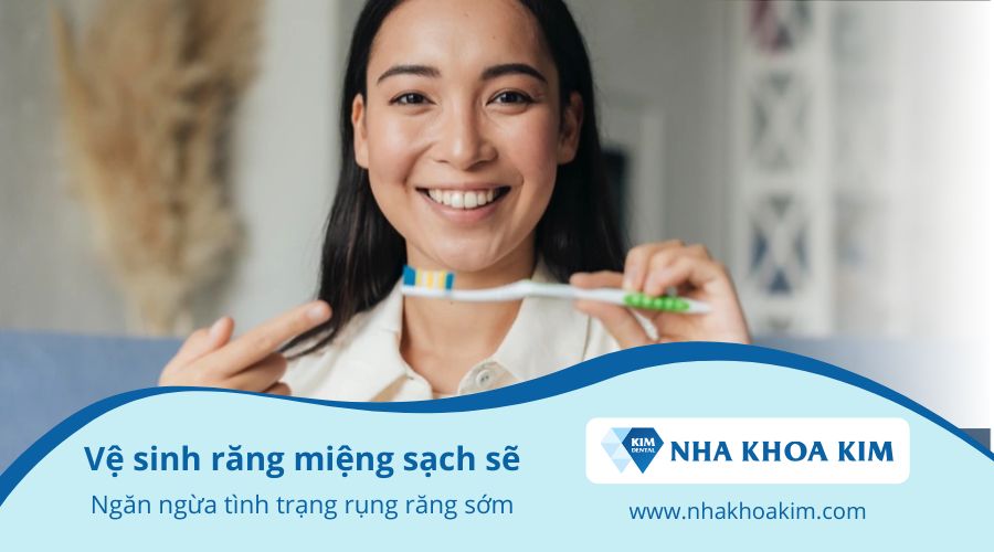 Cách ngăn ngừa tình trạng rụng răng sớm