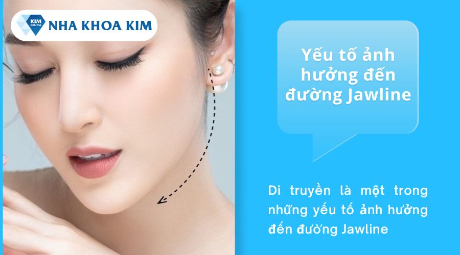 Yếu tố ảnh hưởng đến đường Jawline