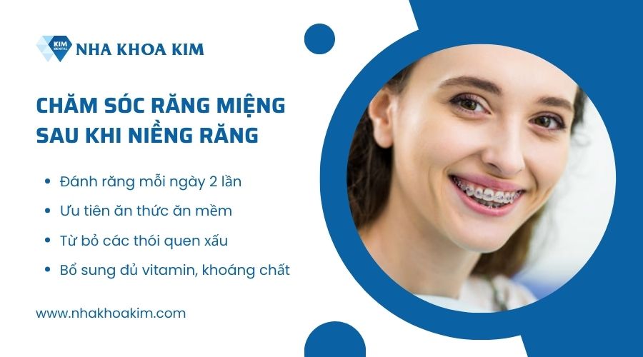 Chăm sóc răng miệng người lớn tuổi sau khi niềng răng