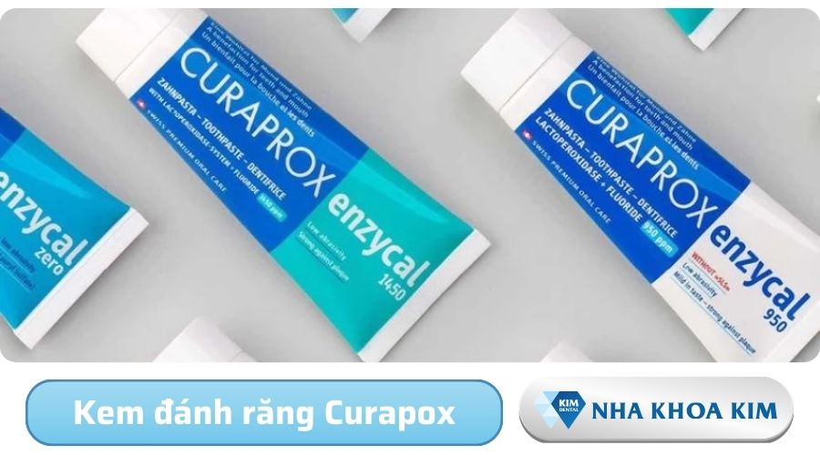 Kem đánh răng Curapox Enzycal tốt cho người niềng răng