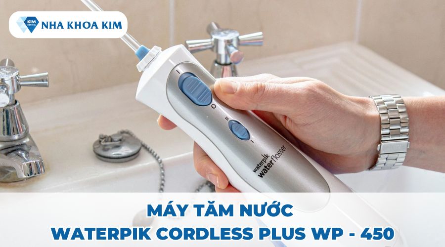 Máy tăm nước Waterpik Cordless Plus WP - 450