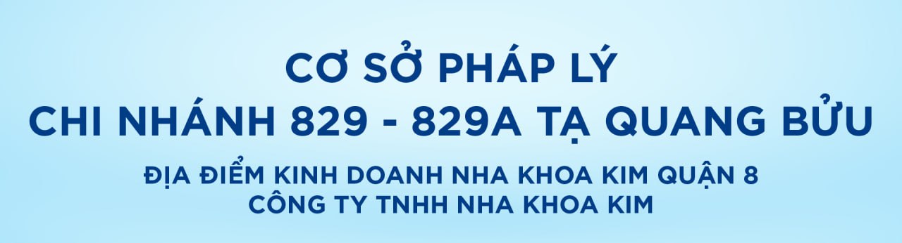 [Top Banner Desktop] Bảo vệ: Cơ sở pháp lý địa điểm kinh doanh Nha Khoa Kim Quận 8 – Công ty TNHH Nha Khoa Kim