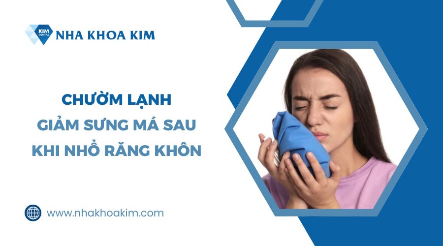 Cách giảm sưng má khi nhổ răng khôn