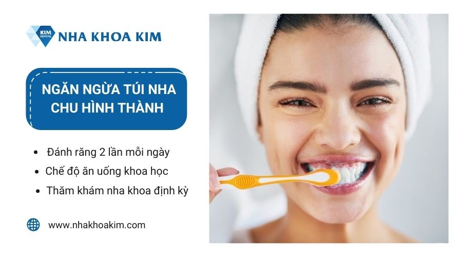 Ngăn ngừa túi nha chu hình thành