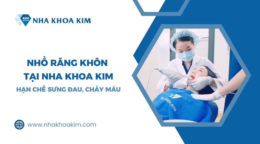 Nhổ răng khôn tại nha khoa uy tín giúp giảm sưng