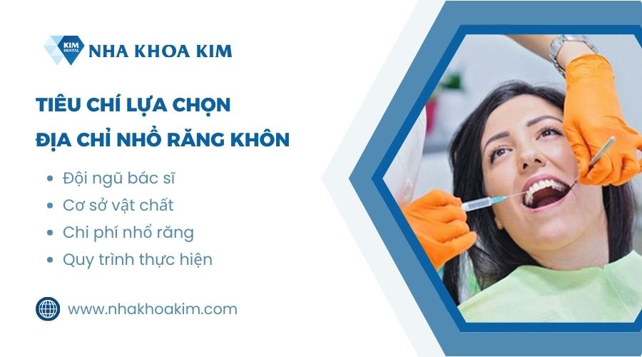 Tiêu chí chọn phòng khám nha khoa nhổ răng khôn tốt