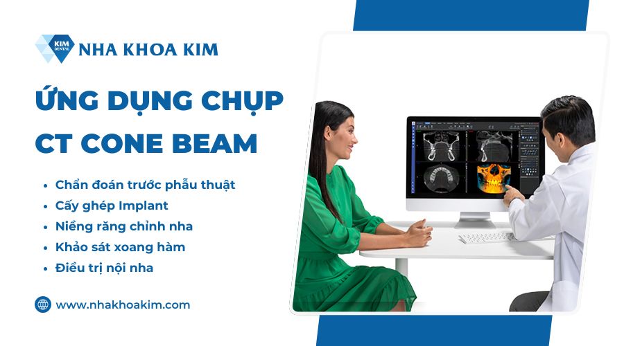 Ứng dụng của chụp CT 3D Cone Beam trong nha khoa
