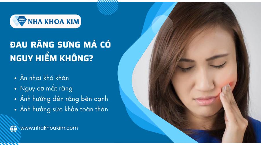 Đau răng sưng má có nguy hiểm không?