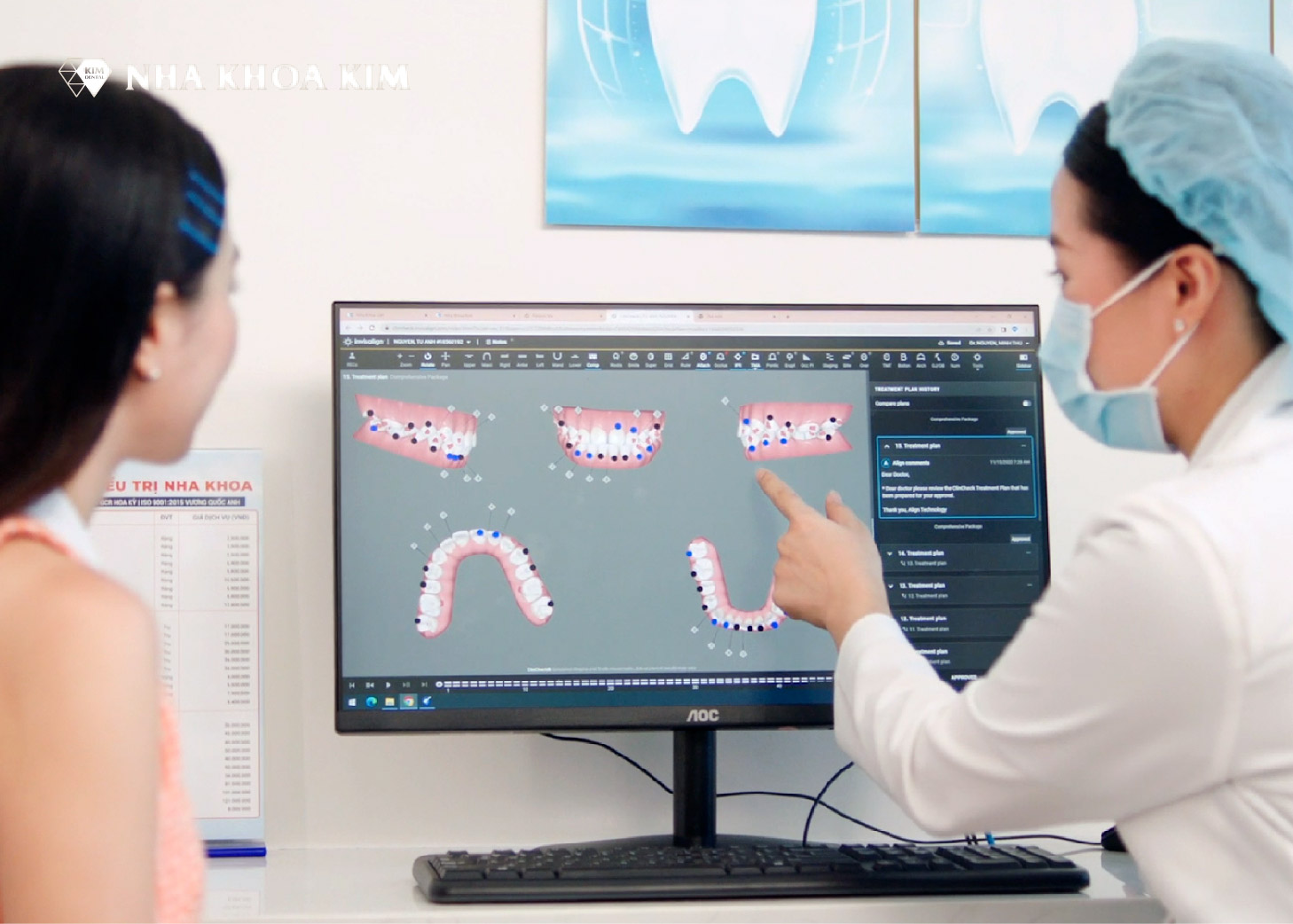 Công nghệ niềng răng hiện đại tại Nha Khoa Kim