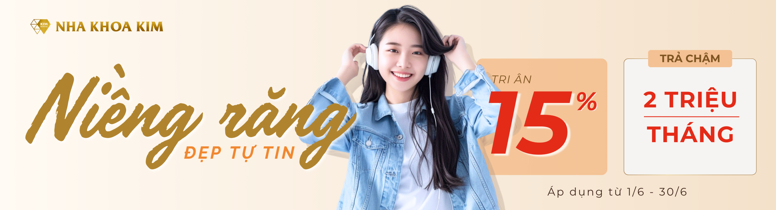 Tri ân 15% dịch vụ niềng răng 