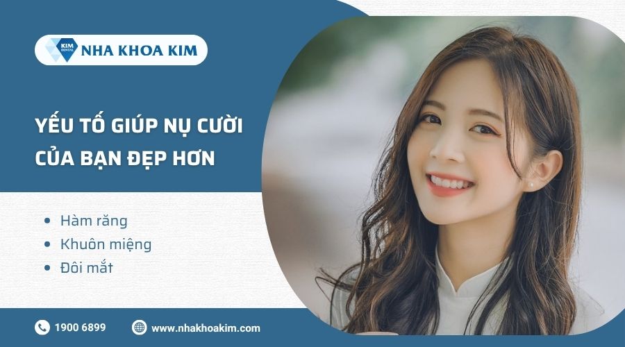 yếu tố có nụ cười đẹp