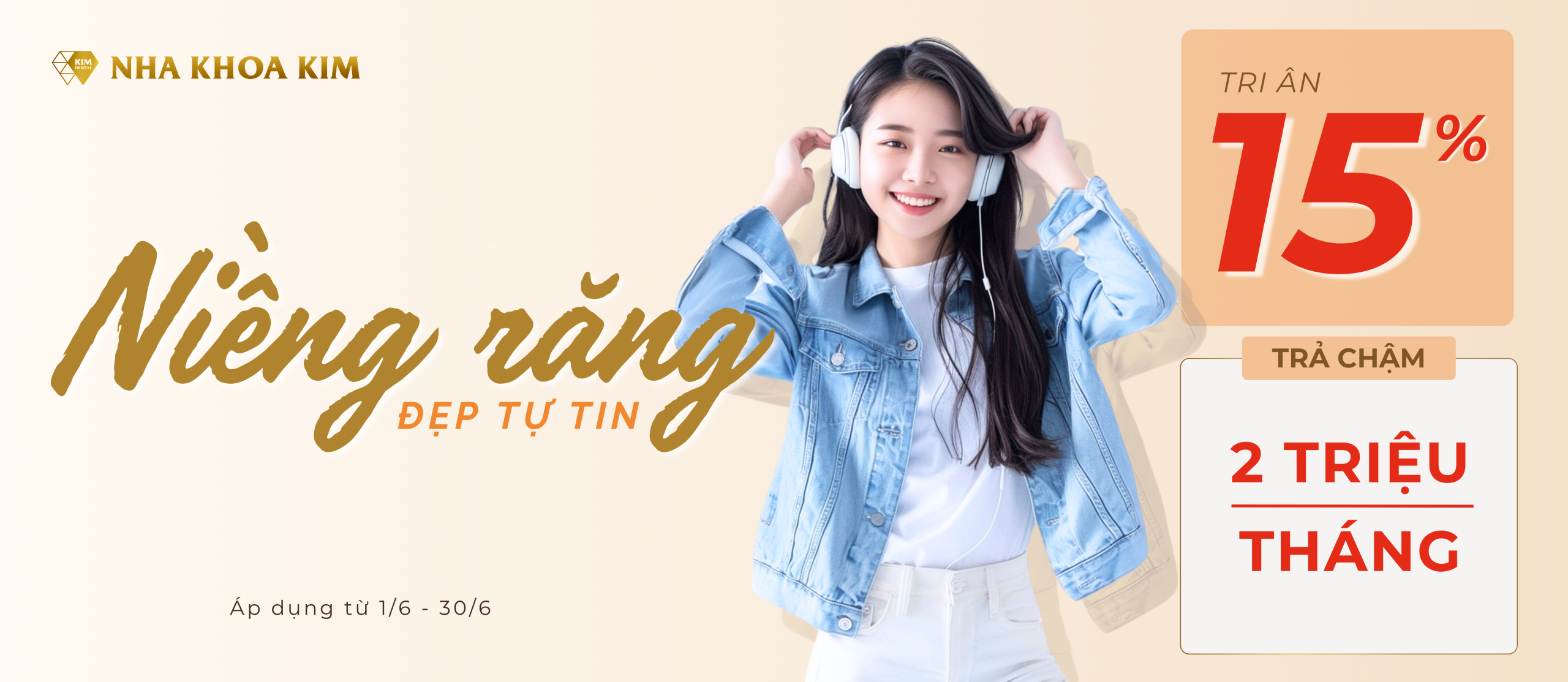 Tri ân 15% dịch vụ niềng răng 