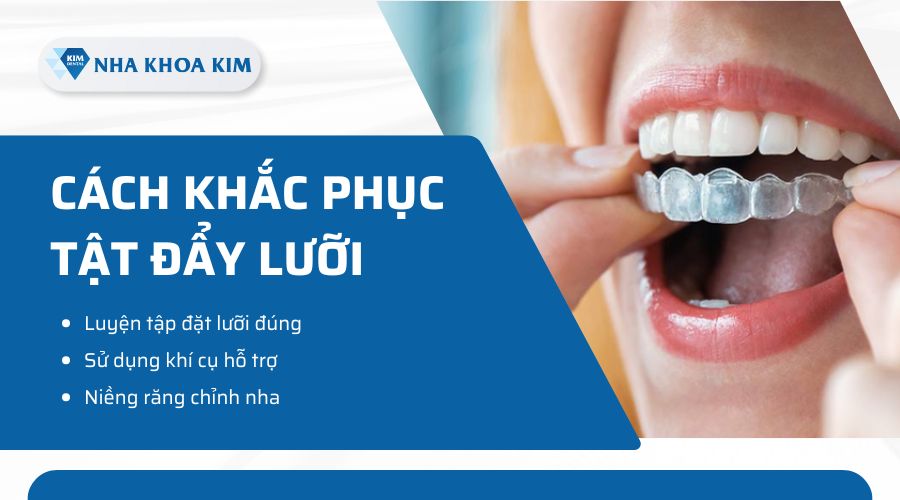 cách khắc phục tật đẩy lưỡi