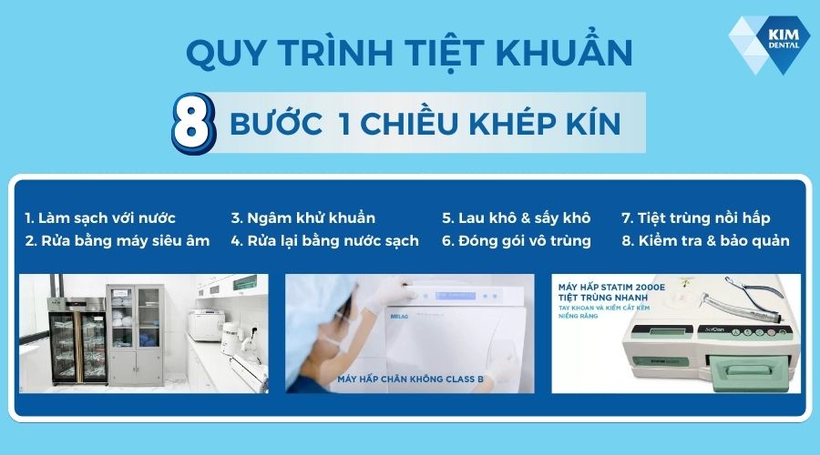 quy trình vô trùng dụng cụ