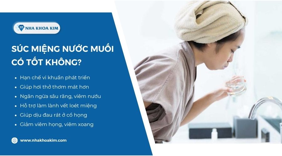 súc miệng bằng nước muối có tốt không