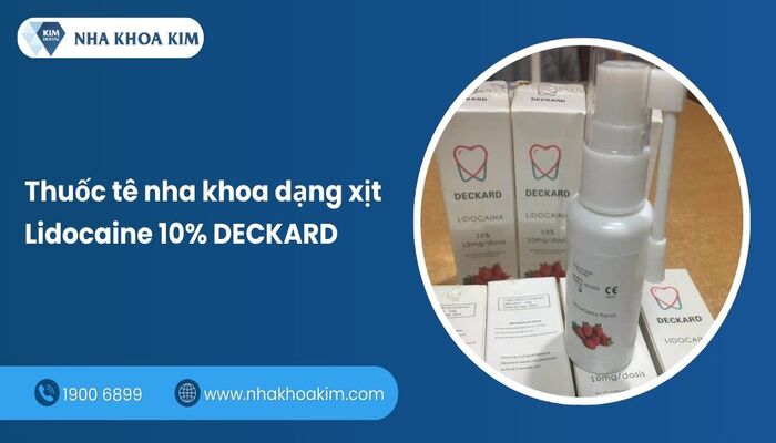 thuốc tê nha khoa dạng xịt