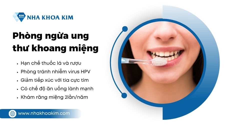 phòng ngừa ung thư khoang miệng