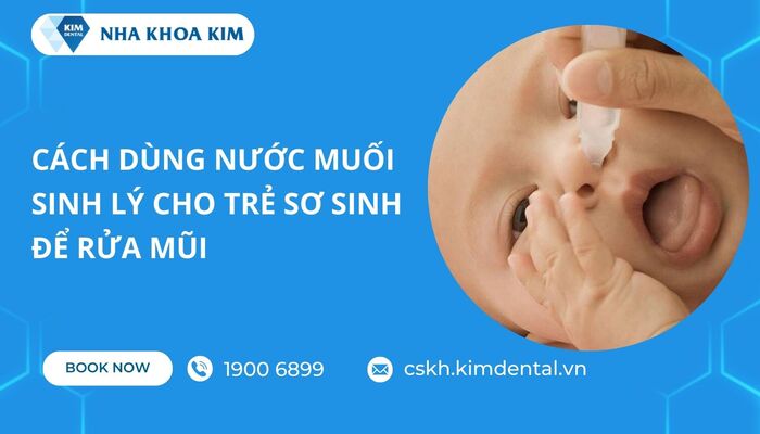 rửa mũi cho trẻ bằng nước muối