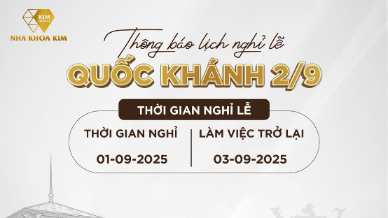 Thông báo lịch nghỉ lễ Quốc Khánh 02-09