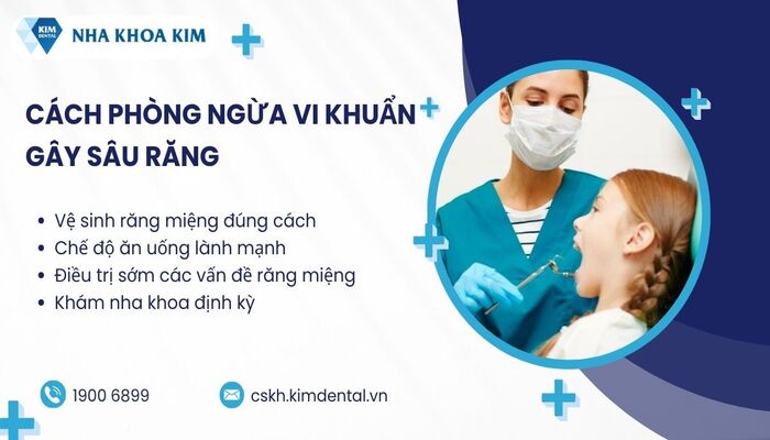 cách phòng ngừa vi khuẩn sâu răng