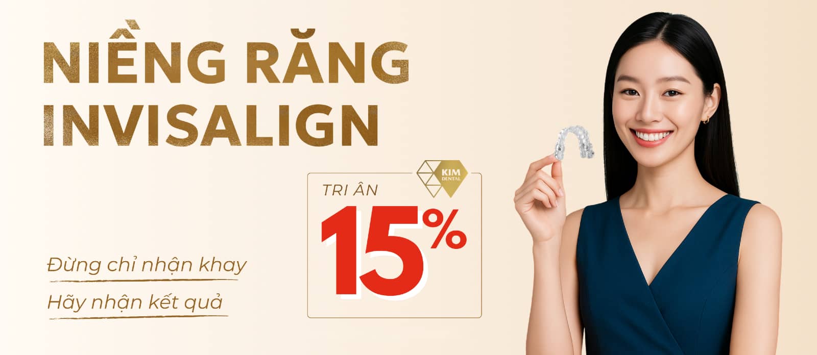 Tri ân 15% Niềng Răng Invisalign