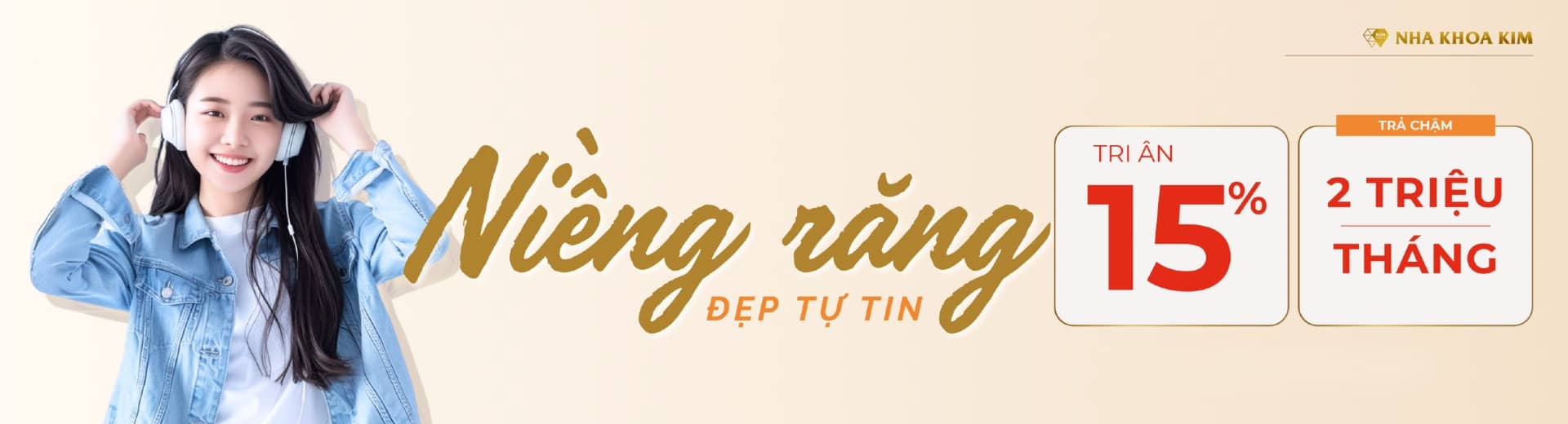 Tri ân 15% dịch vụ niềng răng 