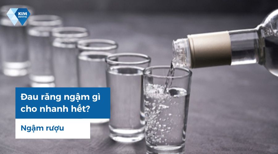 ngậm rượu chữa đau răng