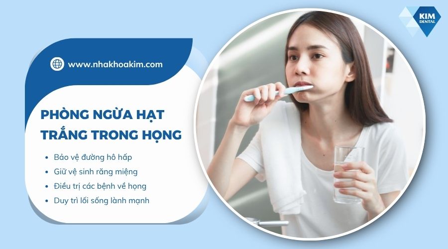 Cách lấy hạt trắng trong cổ họng