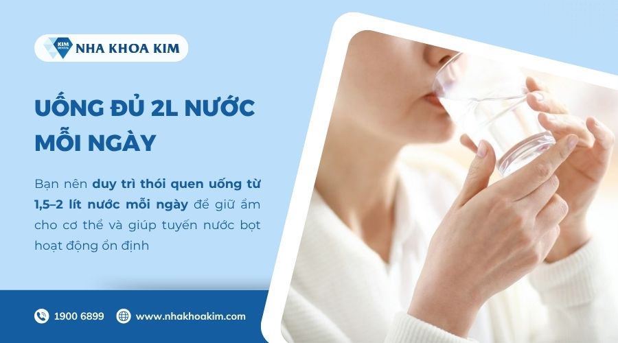 Mẹo chữa khô miệng